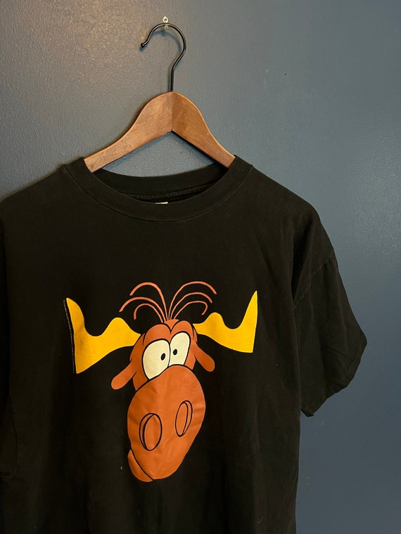 Vintage 90s Rocky and Bullwinkle Taco Bell greetings Taco - Etsy