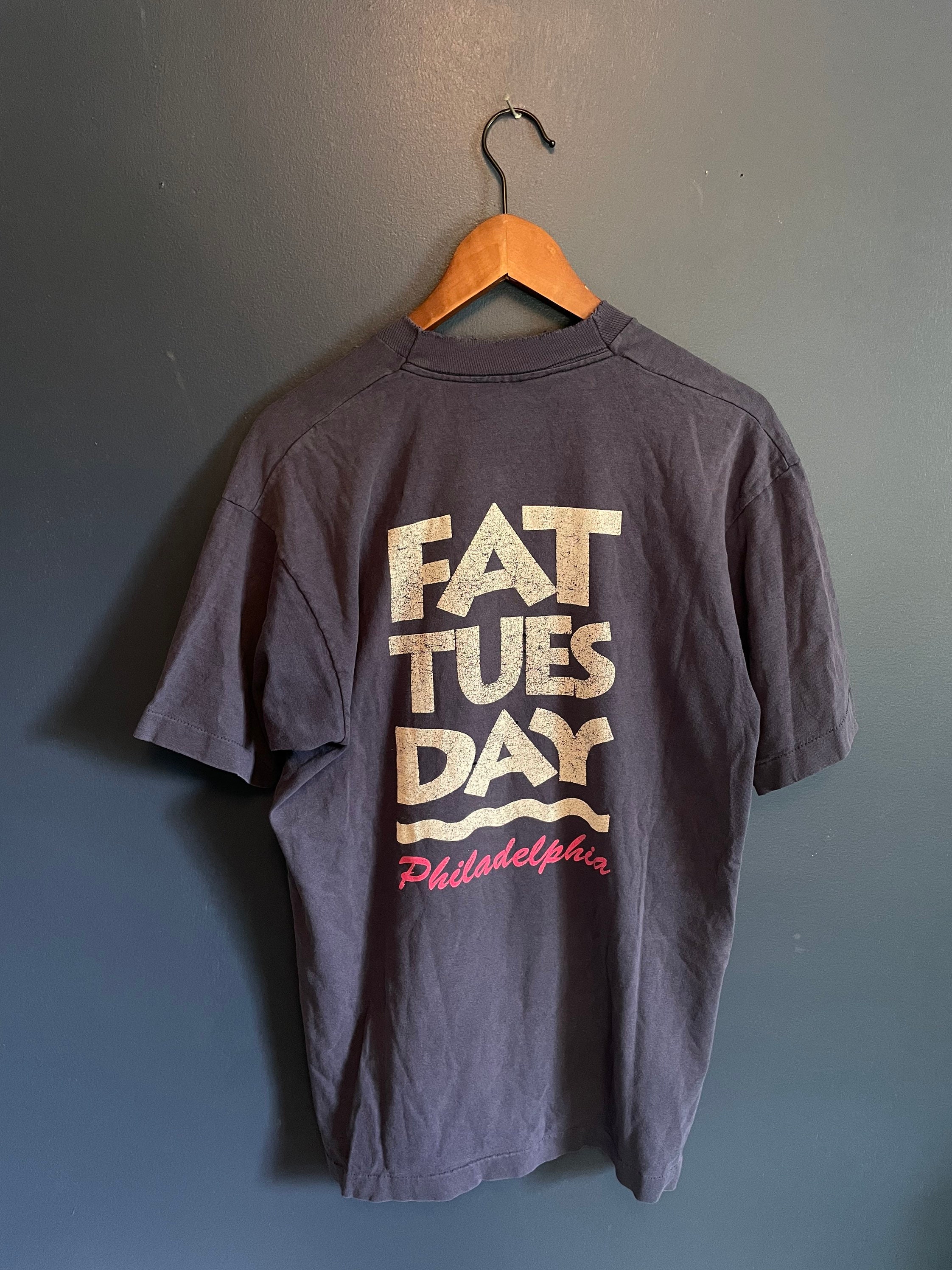 Vintage 90s South Street Philadelphia Fat Tuesday T Shirt Tee - Etsy
