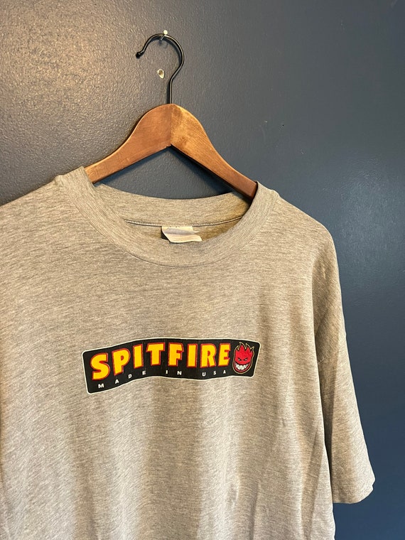 Vintage 90’s Spitfire Wheels USA Skate T Shirt Te… - image 1