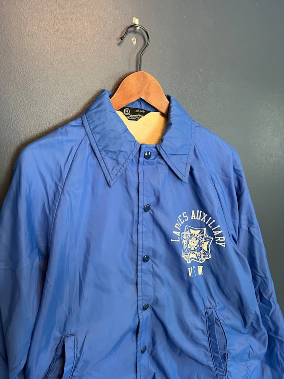 Vintage 60s Champion Running Man Coaches Jacket Size Medium/large