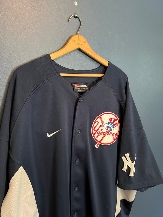 Vintage Y2K Nike Swoosh New York Yankees Alex Rodriguez Jersey