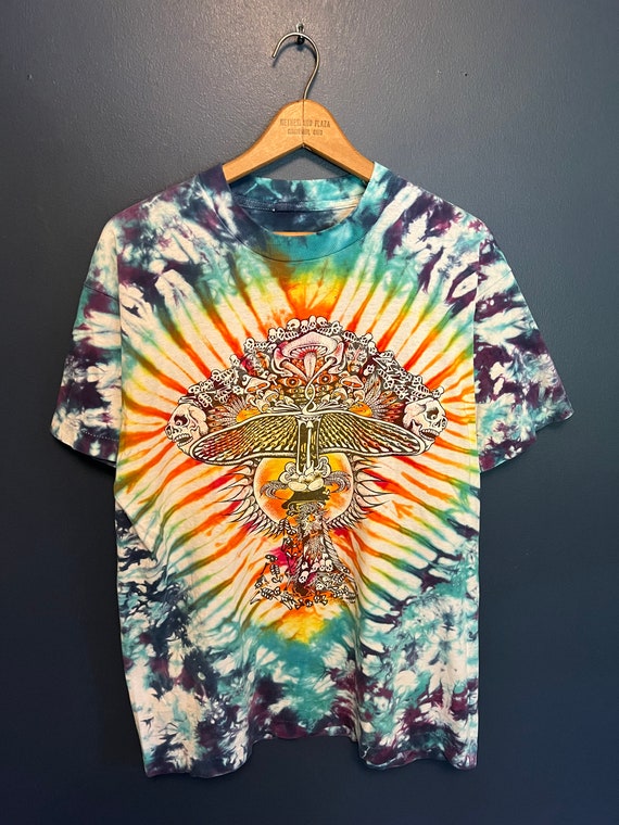 Vintage 80’s Jester T’s Grateful Dead Psychedelic… - image 2