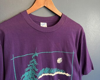 Vintage 80’s Velva Sheen Camp Koronis T Shirt Tee Size Medium