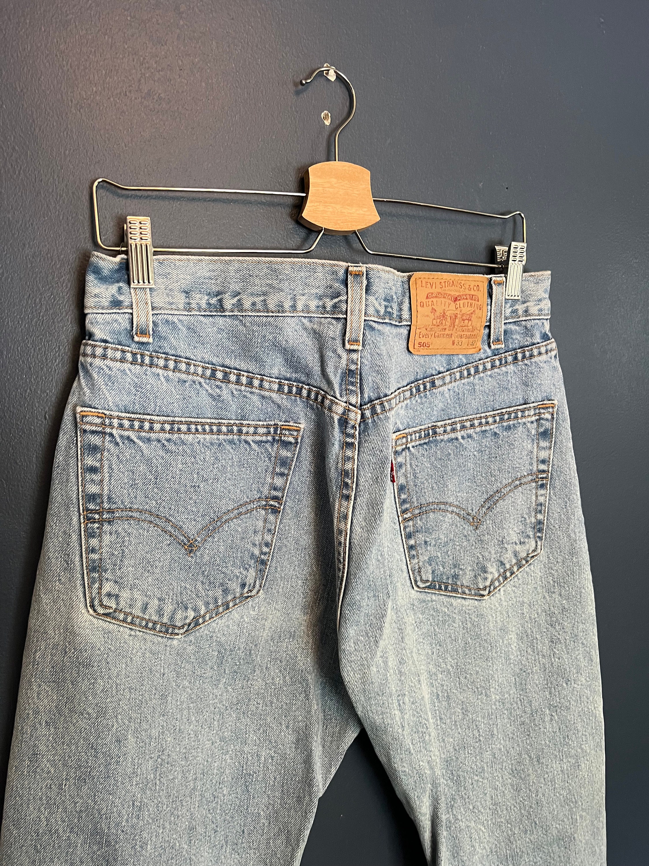 90s Levis 505 - Etsy