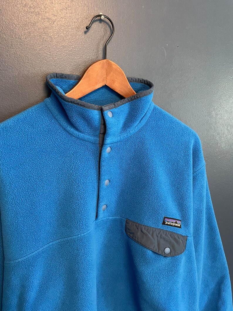 Vintage Y2K Patagonia Synchilla Snap T Fleece Pullover Size - Etsy