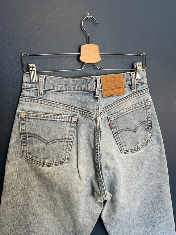 Vintage 90s Levis 554 Light Wash Denim Jeans Size 31x32 USA - Etsy