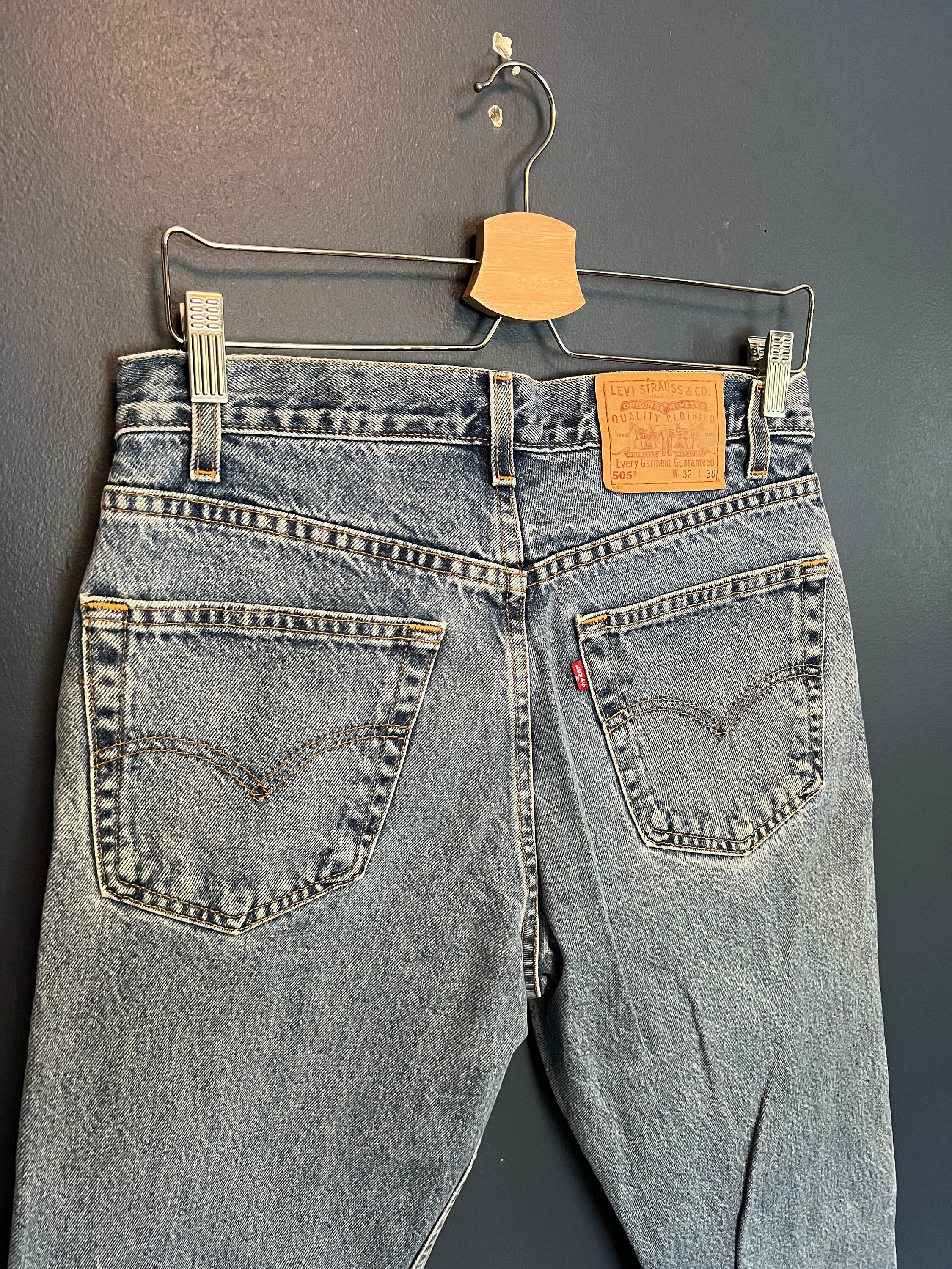 Levis 505 32x30 - Etsy