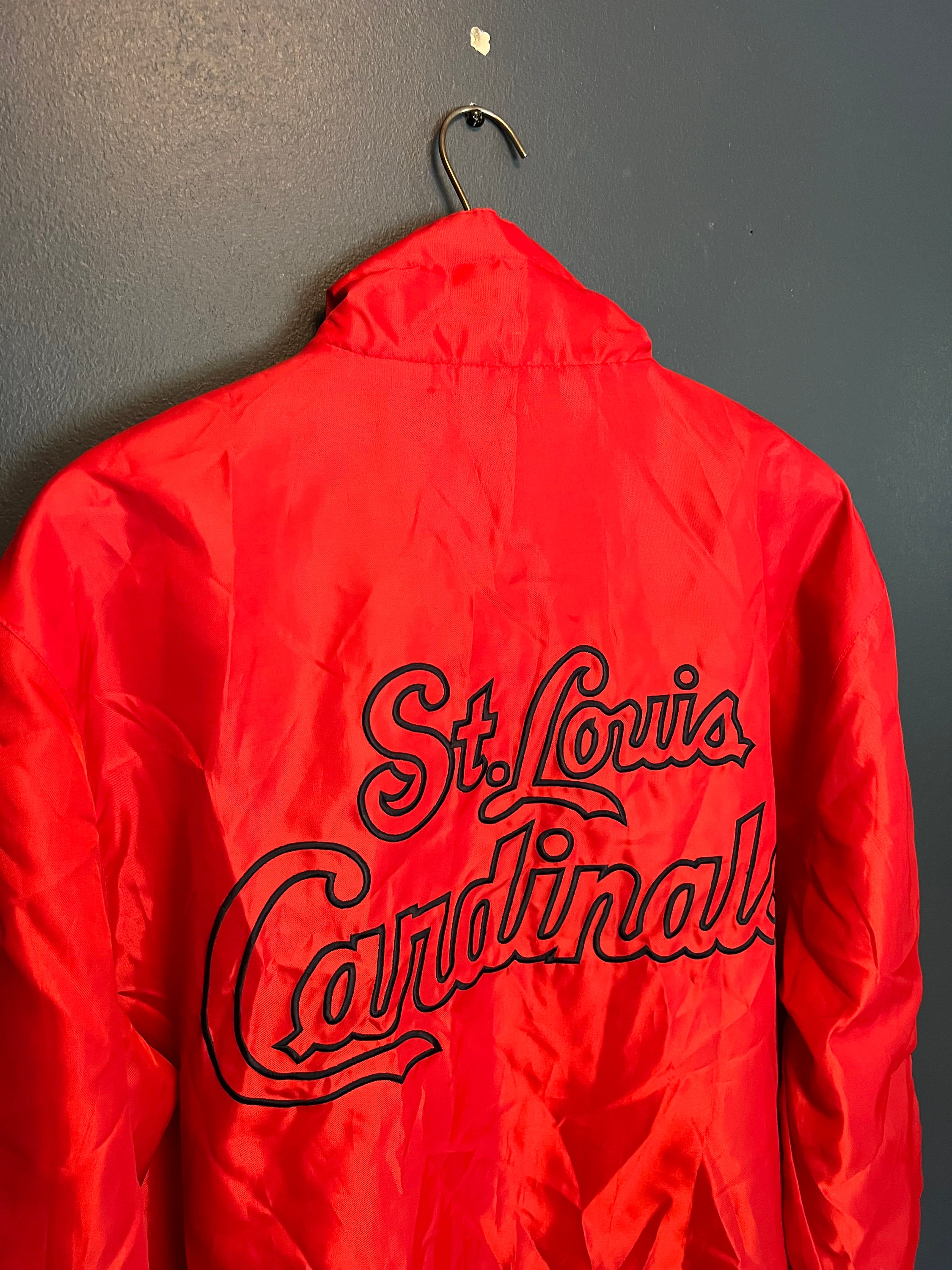 St. Louis Cardinals Full Zip Windbreaker MLB Genuine Merchandise G