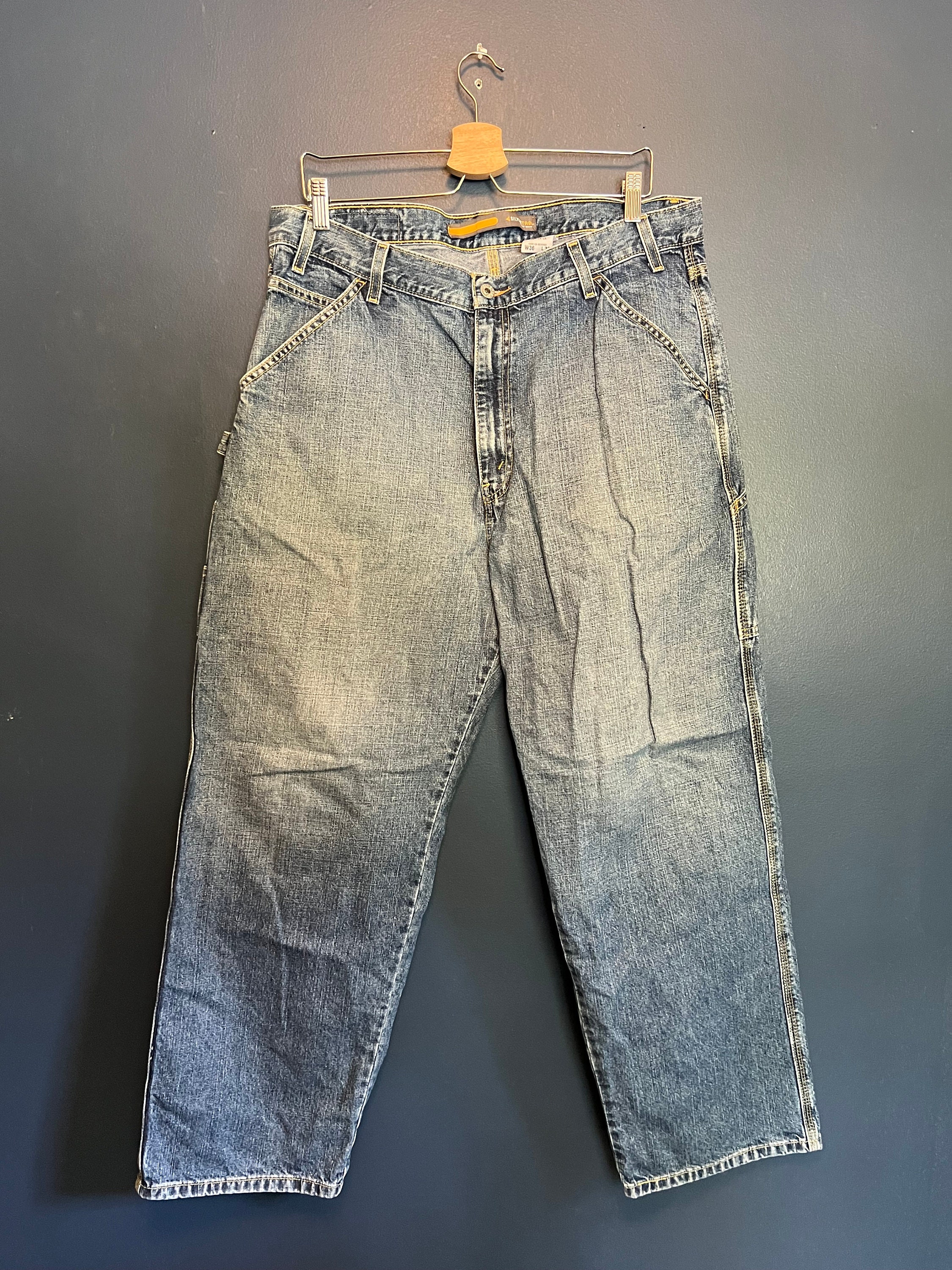 Vintage 90s Levis Silver Tab Carpenter Denim Jeans Size 36/30 - Etsy