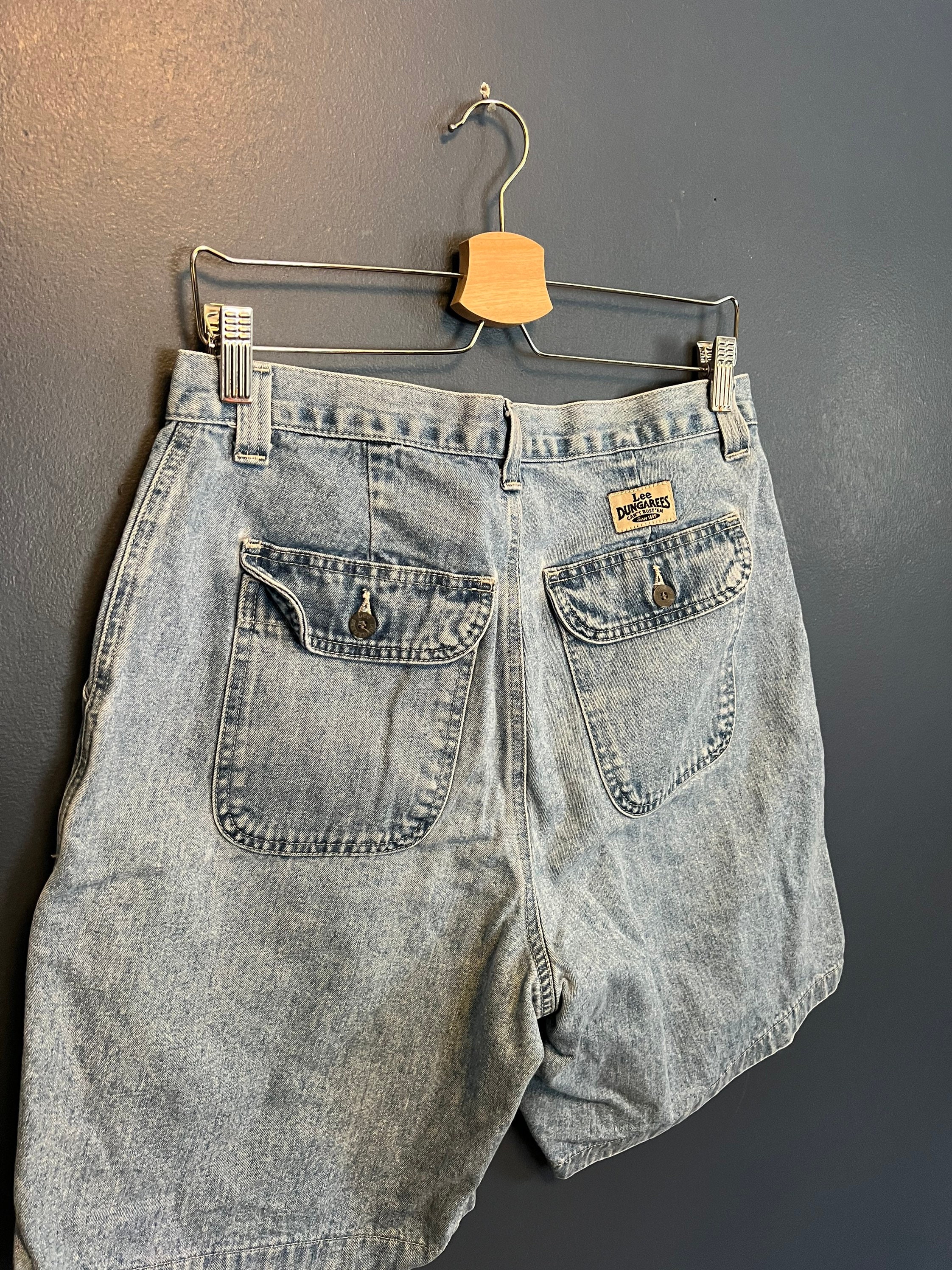 Lee Dungarees Denim Carpenter Shorts Vintage 90's 