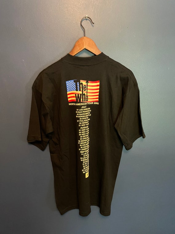 Vintage Y2K The Who North America Tour T Shirt Tee Si… - Gem