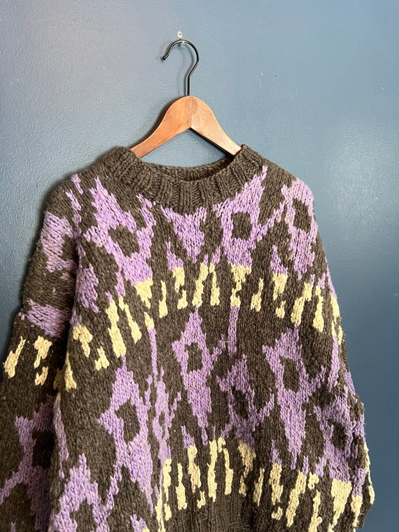 Vintage ecuador knit sweater - Gem