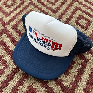 Vintage 1897 Minnesota Twins World Series Champions Trucker - Etsy