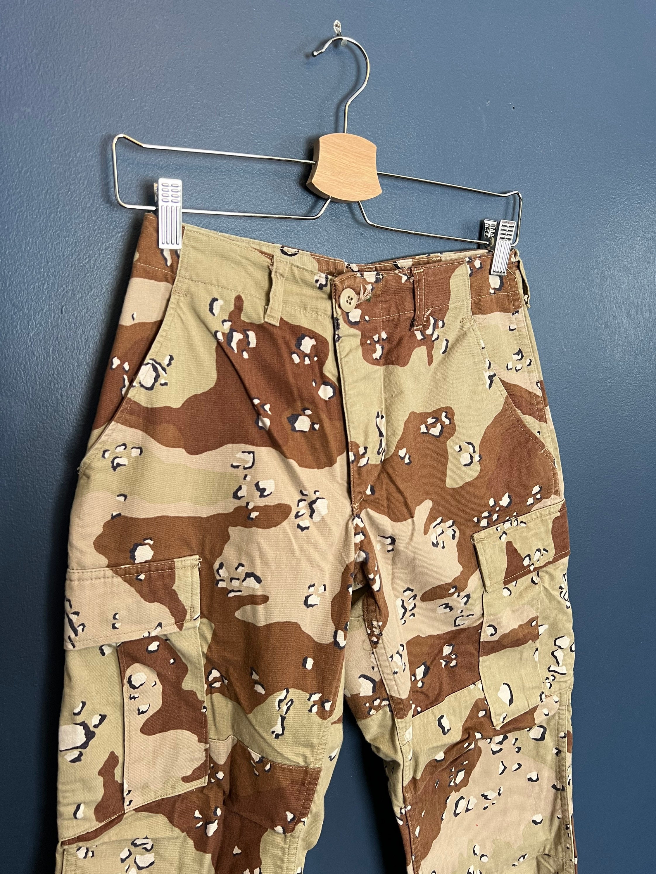Vintage 80s US Military Surplus Desert Camo Cargo Pants Size - Etsy