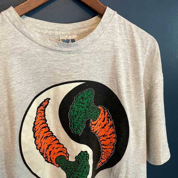 Vintage 90’s Carrot Top Ying Yang T Shirt Tee Size X Large