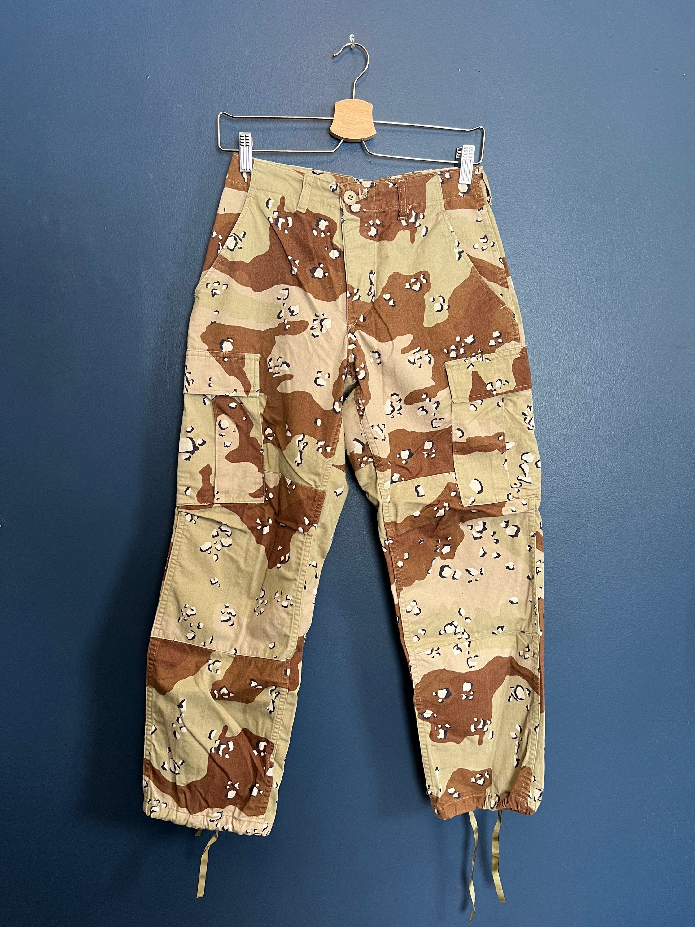 Vintage 80s US Military Surplus Desert Camo Cargo Pants Size - Etsy