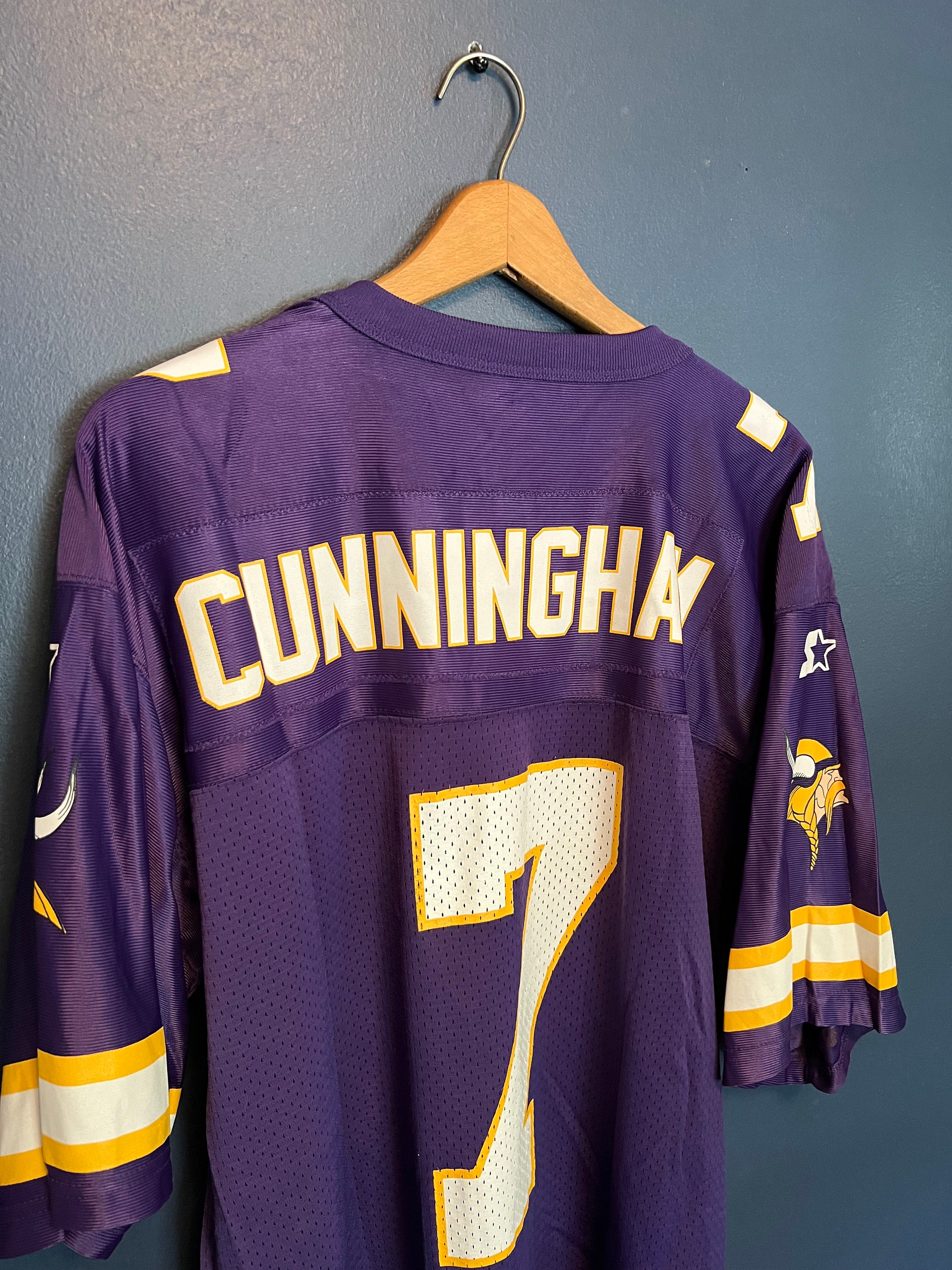Randall Cunningham Minnesota Vikings Autographed Purple Mitchell & Ness  Replica Jersey