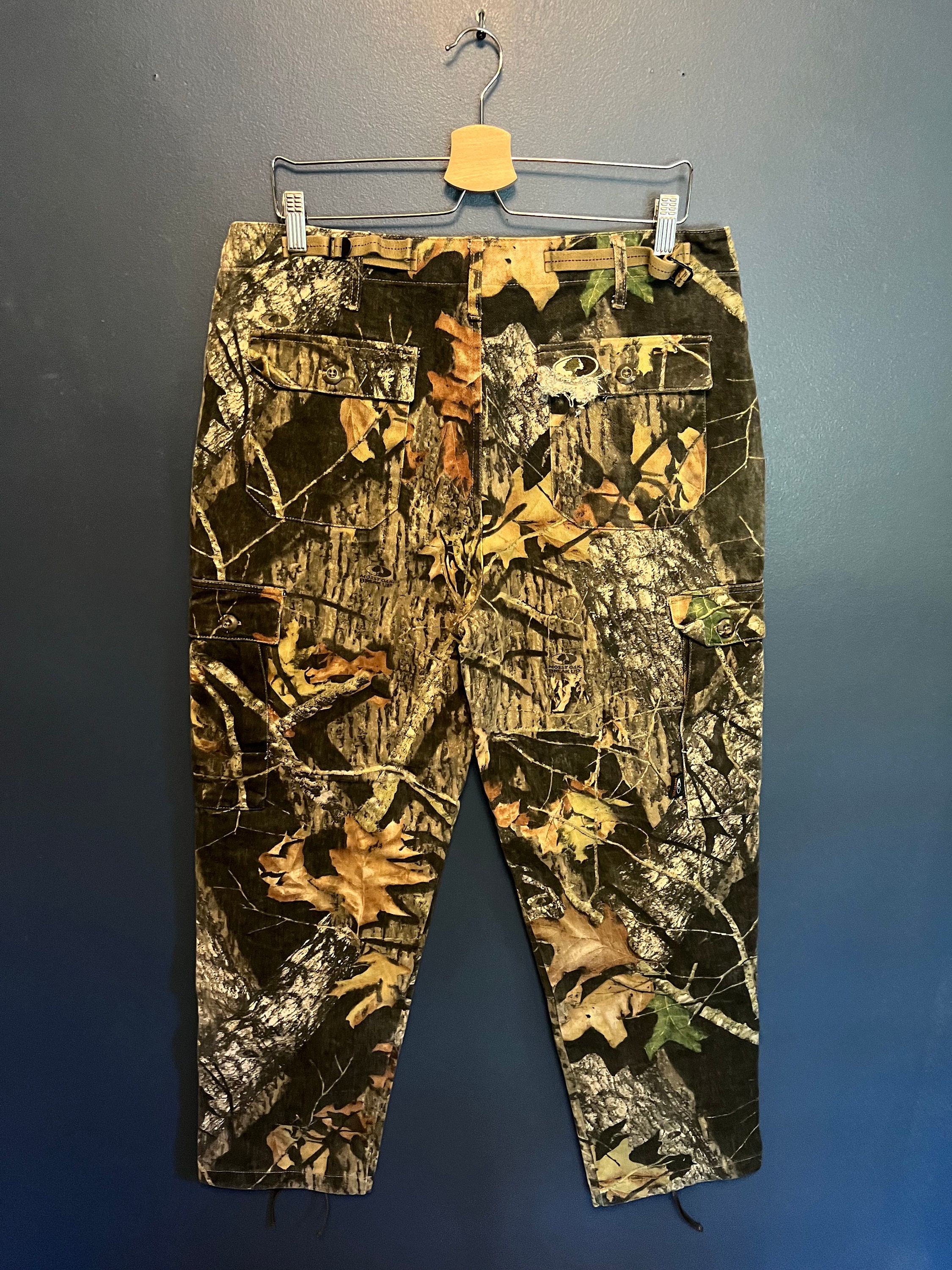 Vintage Y2K Mossy Oak Camo Cargo Pants Size 36 34 Etsy UK