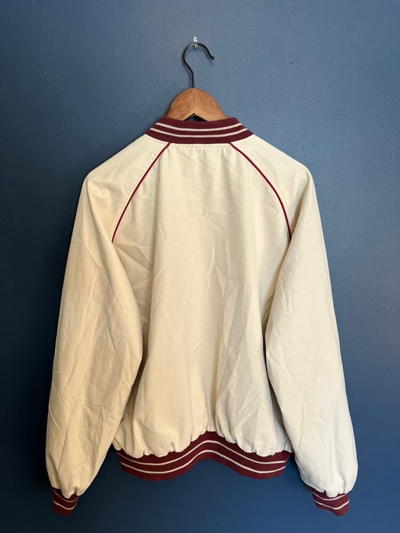 Vintage 80’s Montgomery Ward Reversible Zip Light… - image 3