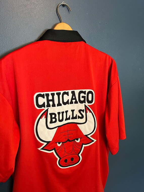 RARE 80s 90s Vintage Chicago Bulls Youth Jacket XL USA MADE JORDAN