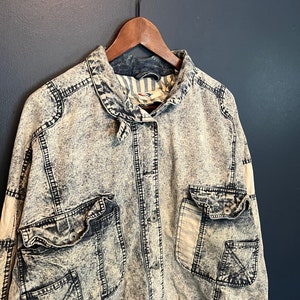 Jean jacket 80's fashion sales