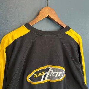 DKNY Camiseta de manga corta niÑa amarillo 