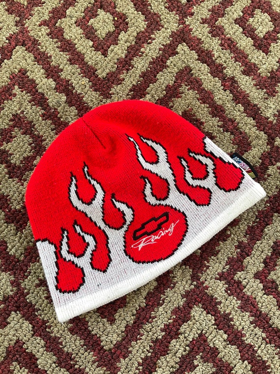 Vintage 90s NASCAR Chevy Racing Flame 