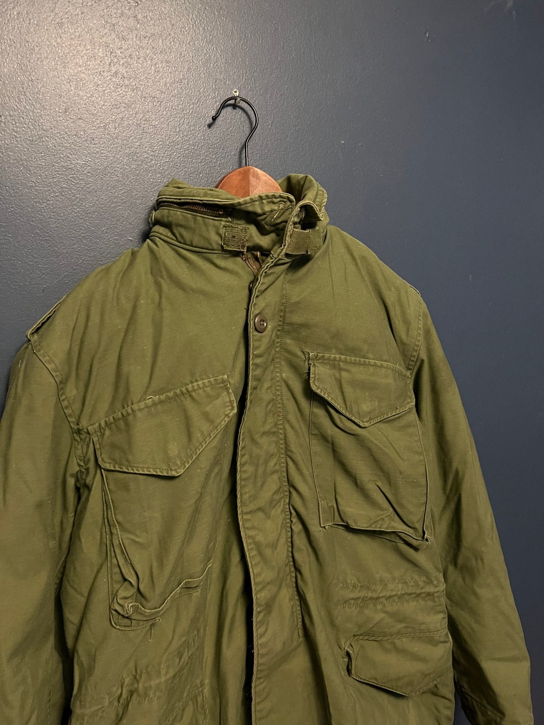 Vintage 70s Alpha Industries US Army OG-107 Cold Weather - Etsy