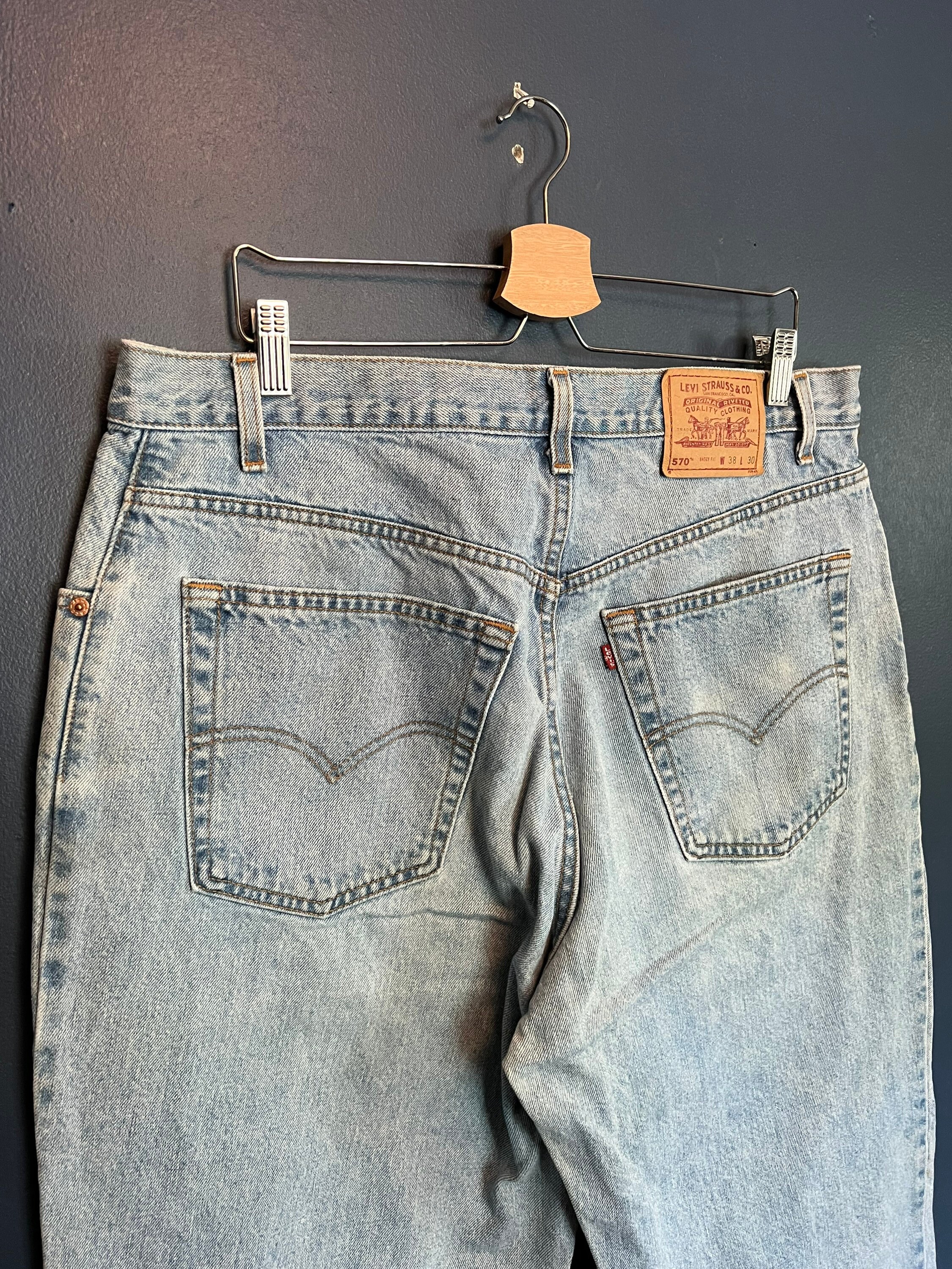 Levis 570 Baggy Etsy