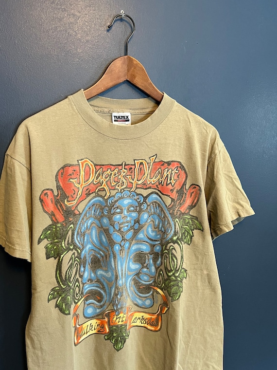 90s Jimmy Page \u0026 Robert Plant tシャツ LレッチリやNI