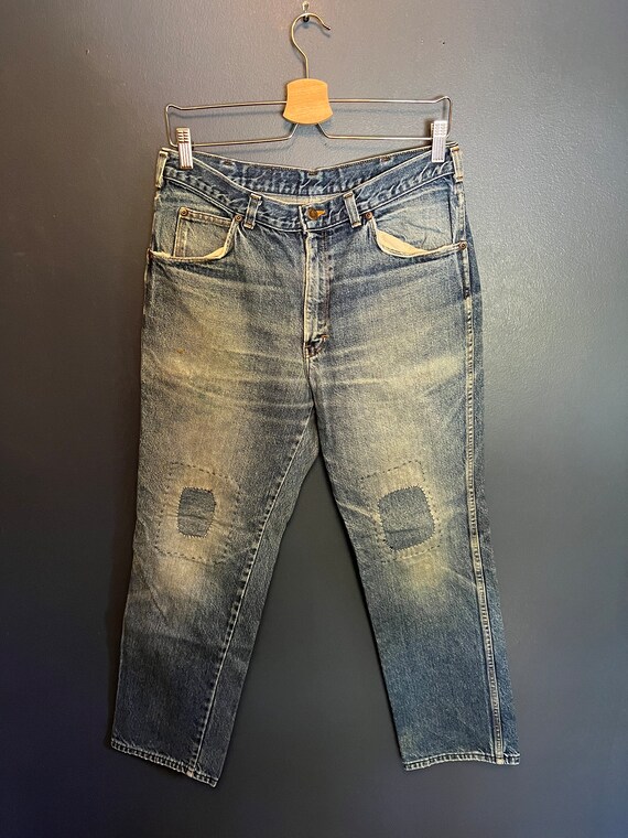 Vintage 90’s Dickies Branders Denim Blue Jeans Si… - image 2