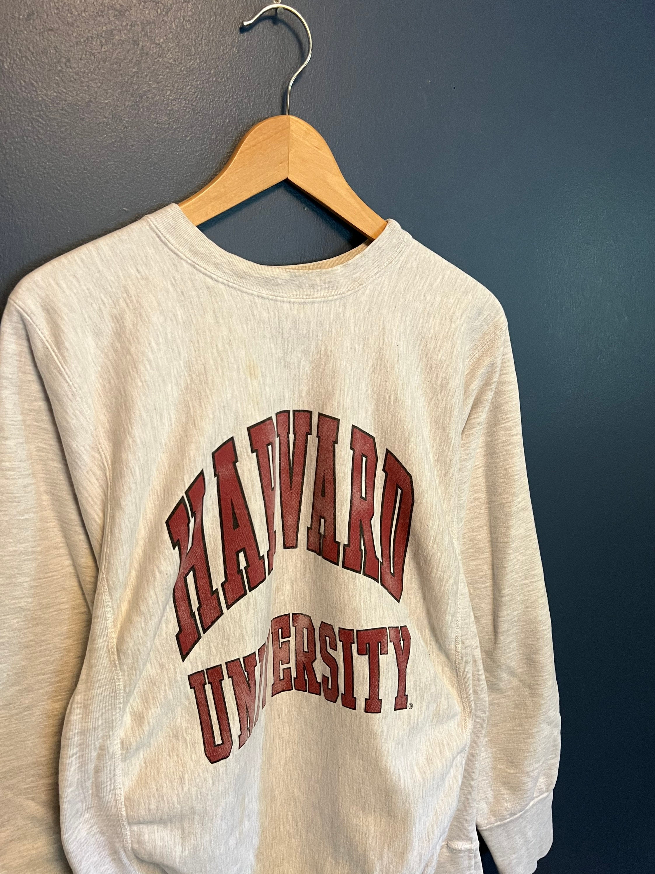 Vintage 90s Harvard University Reverse Weave Style Crewneck - Etsy