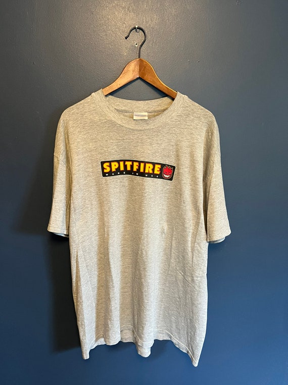 Vintage 90’s Spitfire Wheels USA Skate T Shirt Te… - image 3