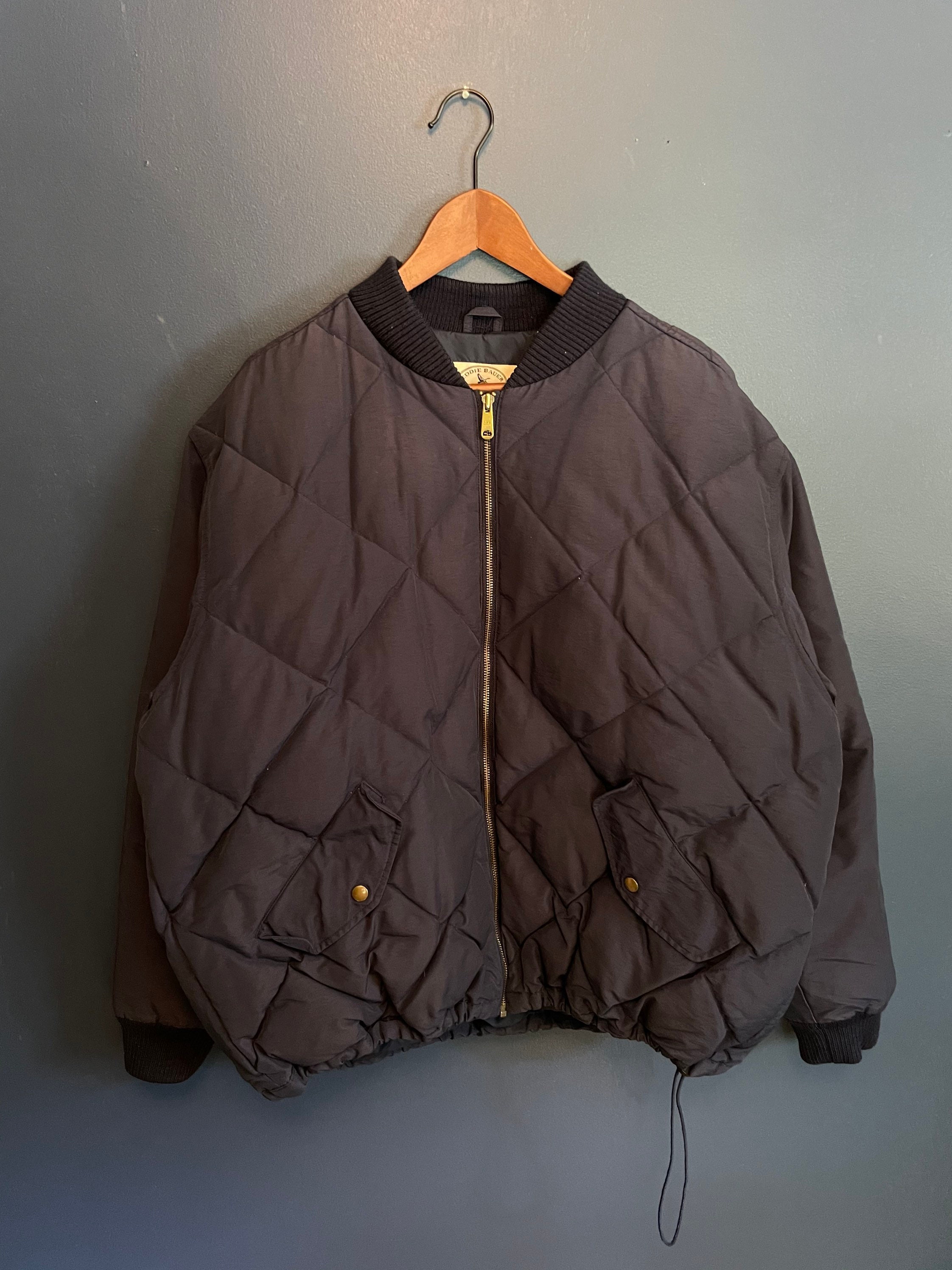 eddie bauer quilted bomber jacket