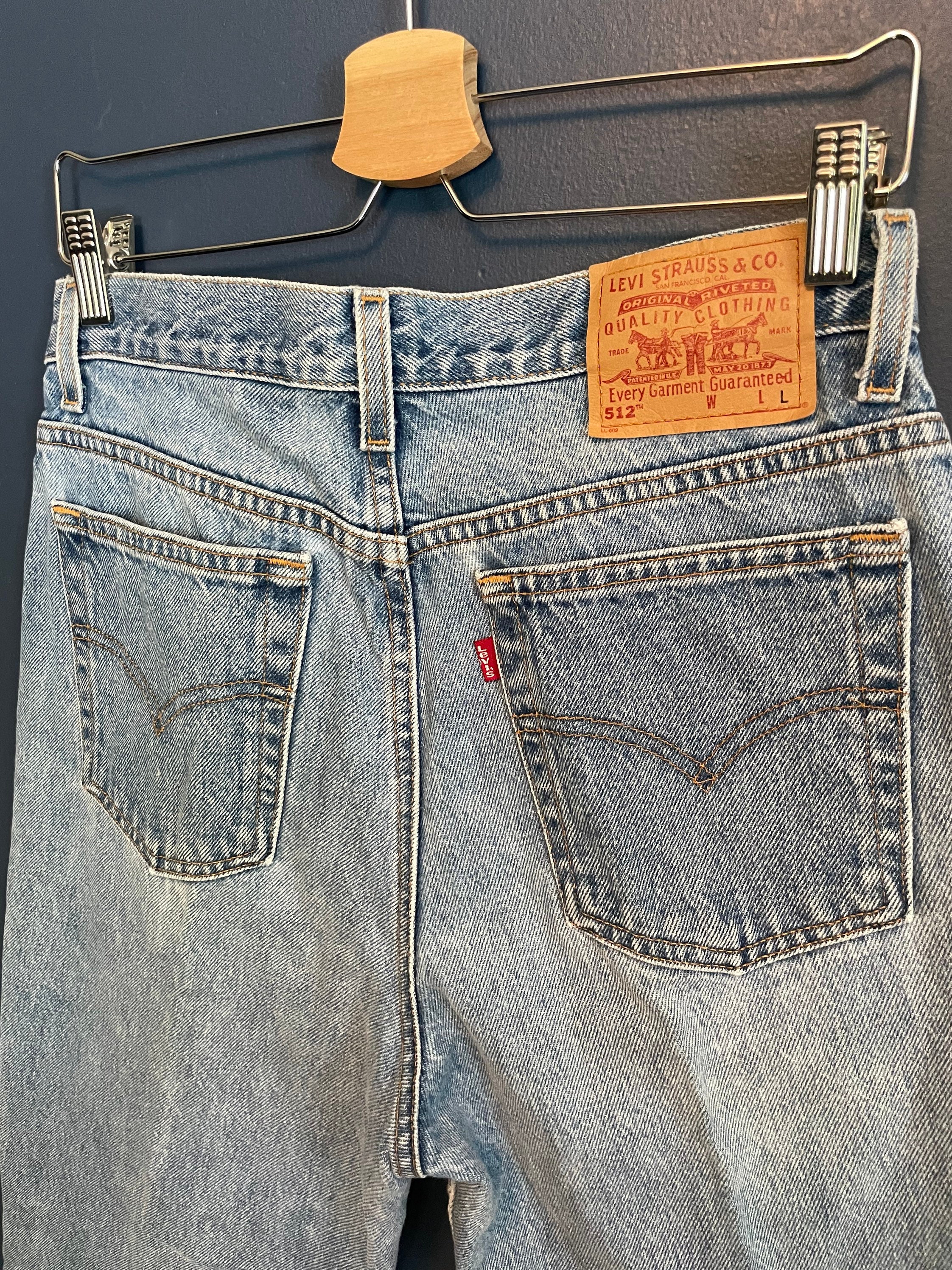 Levis 512 Women's - Etsy