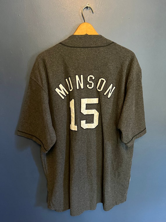 Buy Vintage 90s Mirage Cooperstown Collection Thurman Munson