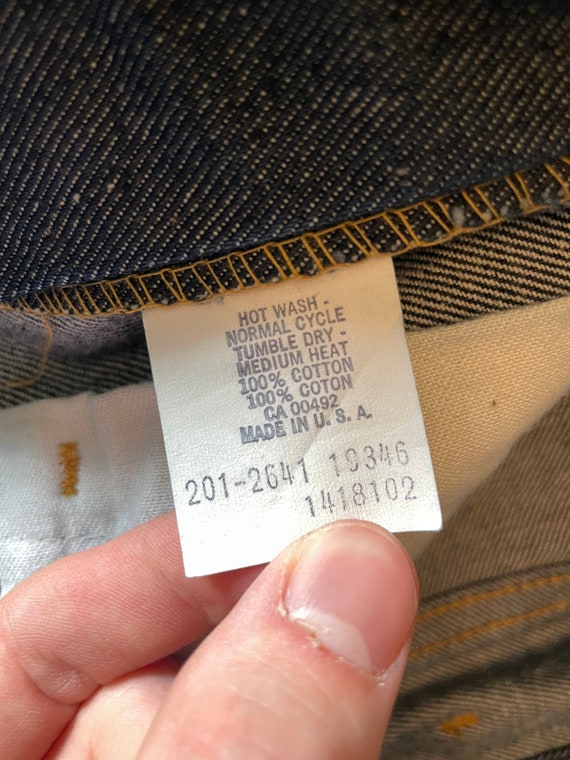 Vintage 90s Lee Dark Wash Indigo Brand New Minnesota Jeans - Etsy