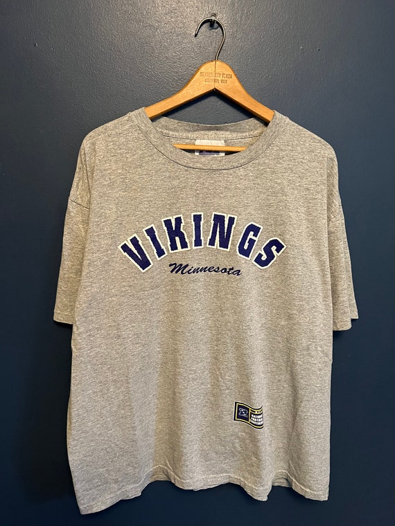 Vintage 90’s NFL Minnesota Vikings Football Tee S… - image 3