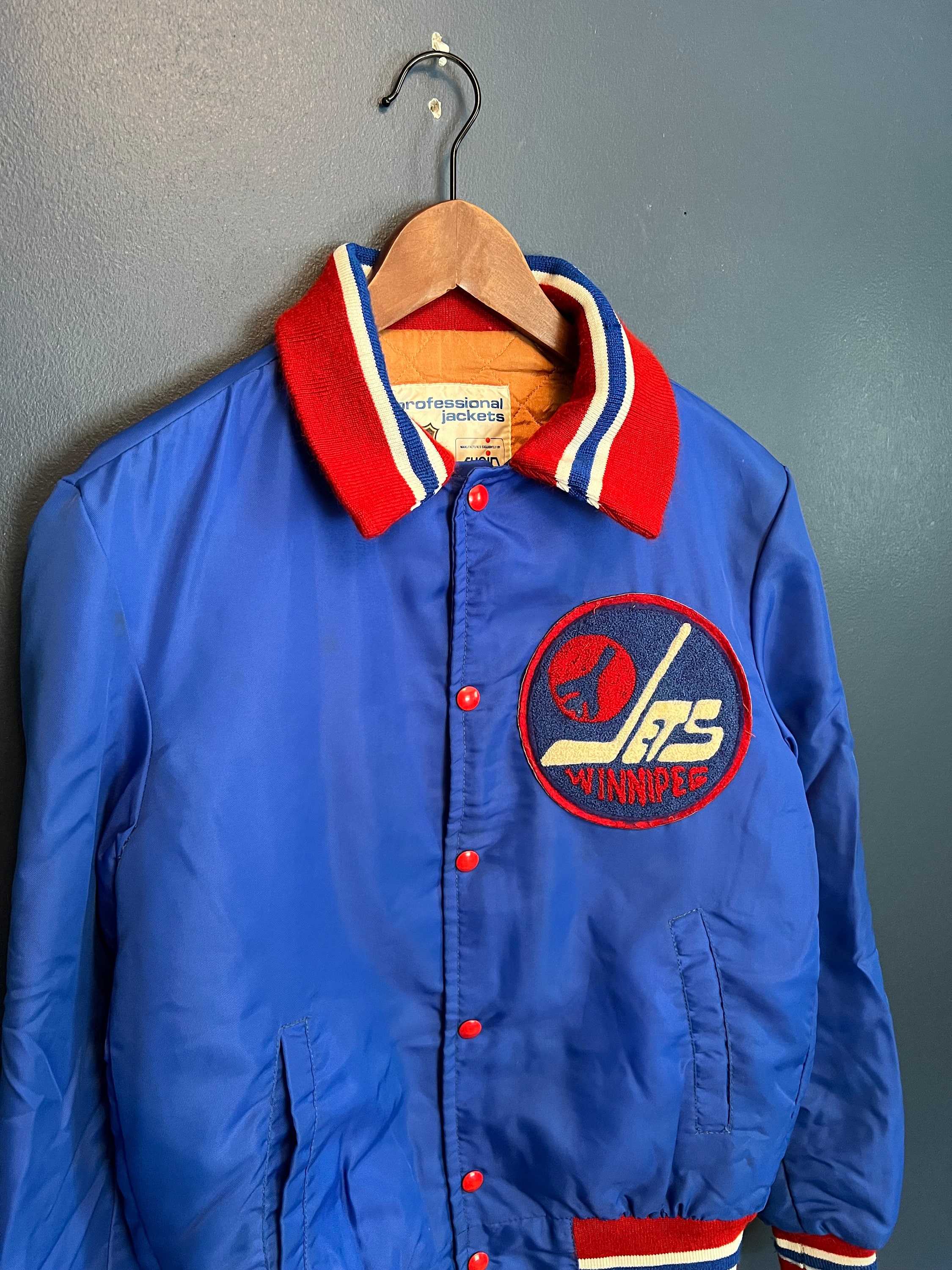 90s Winnipeg Jets Starter Jacket Full Zip NHL Hockey Vintage 90s Retro Sz  Medium