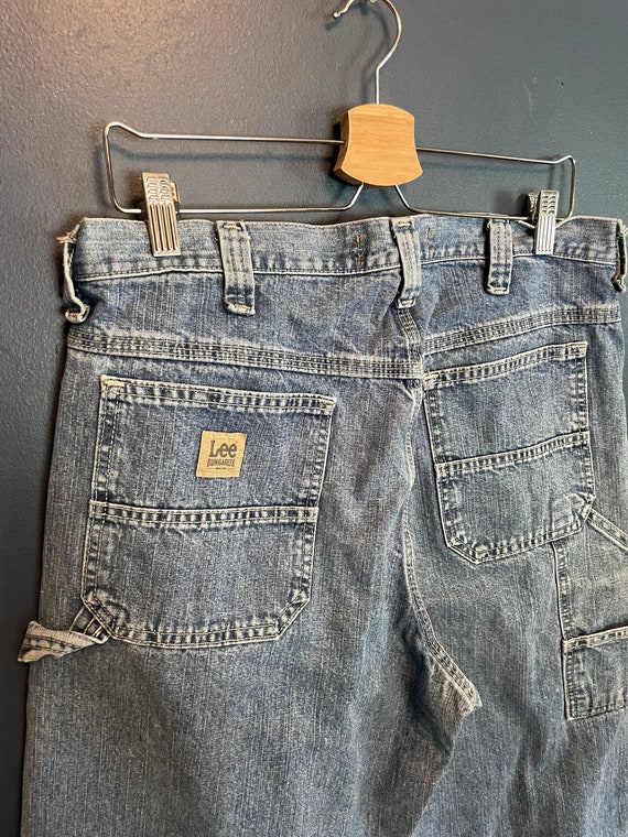 Vintage Y2K Lee Dungarees Carpenter Denim Jeans Size 34 - Etsy Australia