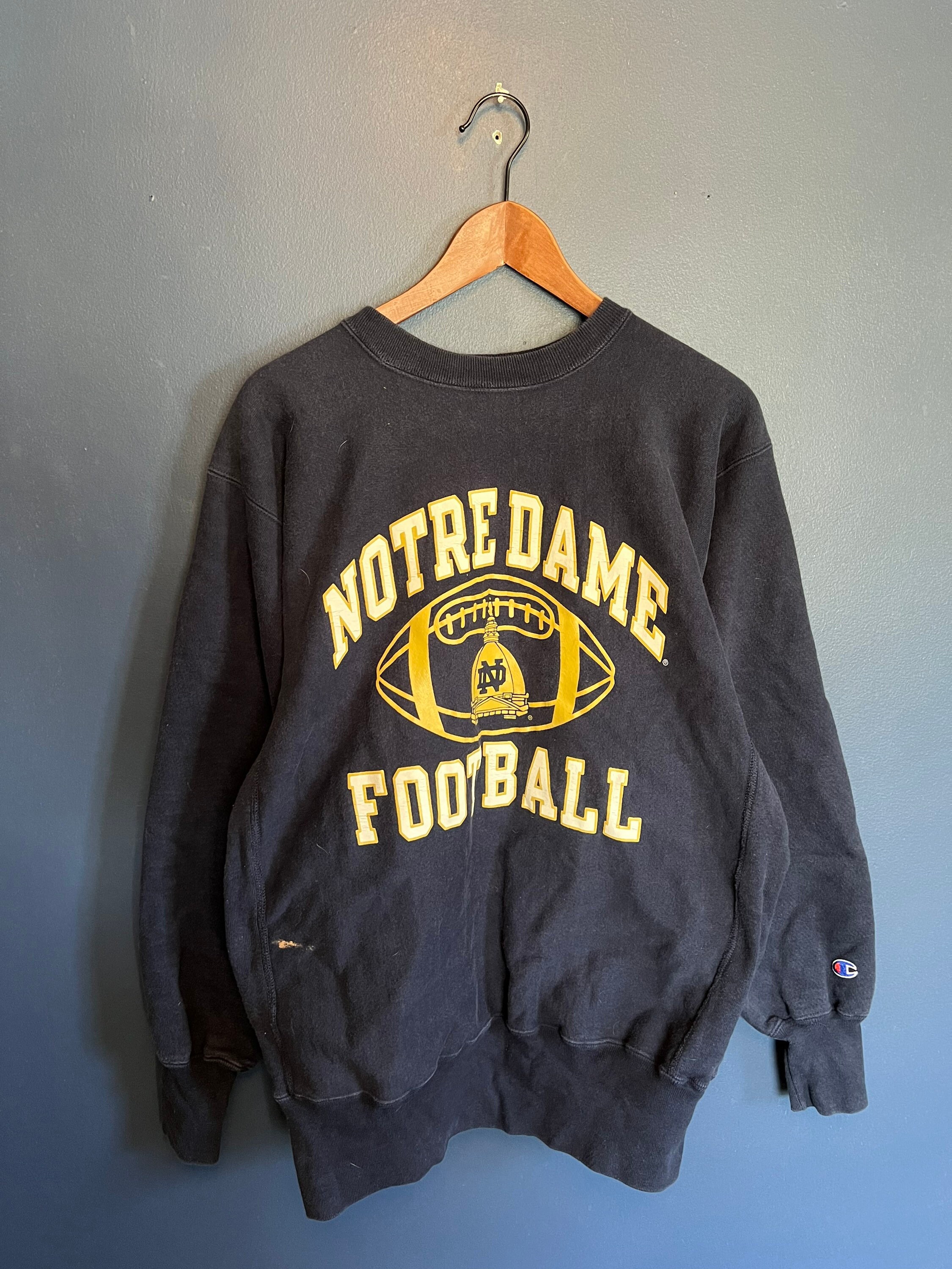 Vintage 90s Notre Dame Football Champion Reverse Weave - Etsy UK