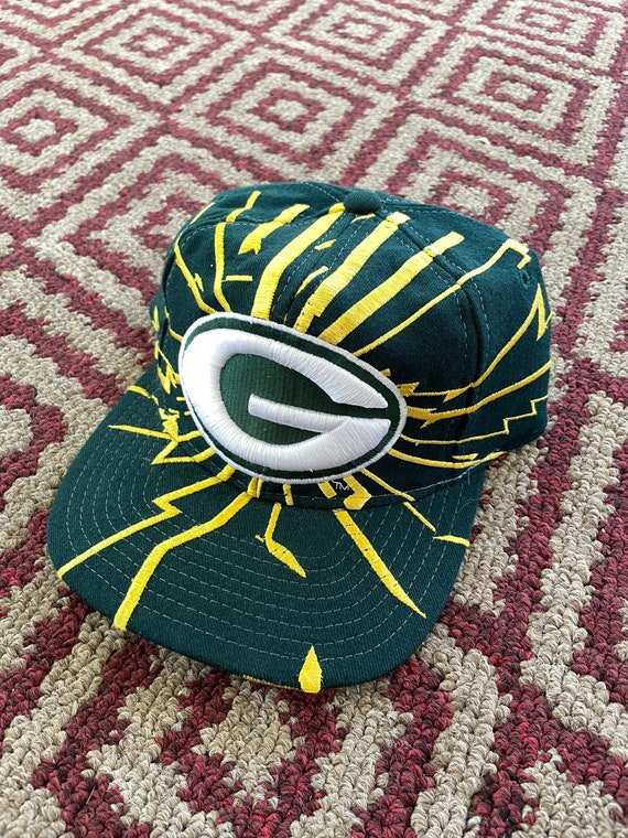 Vintage 90s Starter Green Bay Packers Shockwave Snapback Hat - Etsy