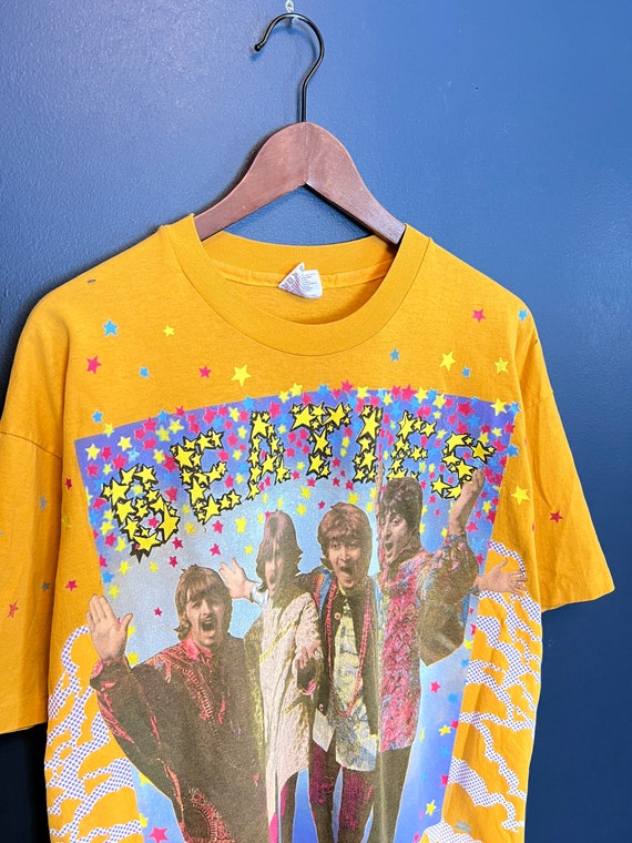 Vintage 90s the Beatles Magical Mystery Band Tour T Shirt Tee - Etsy