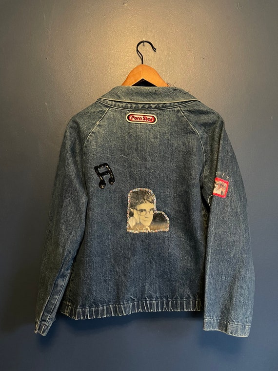 Vintage 90’s Palmettos Washed Jeans Denim Jacket P
