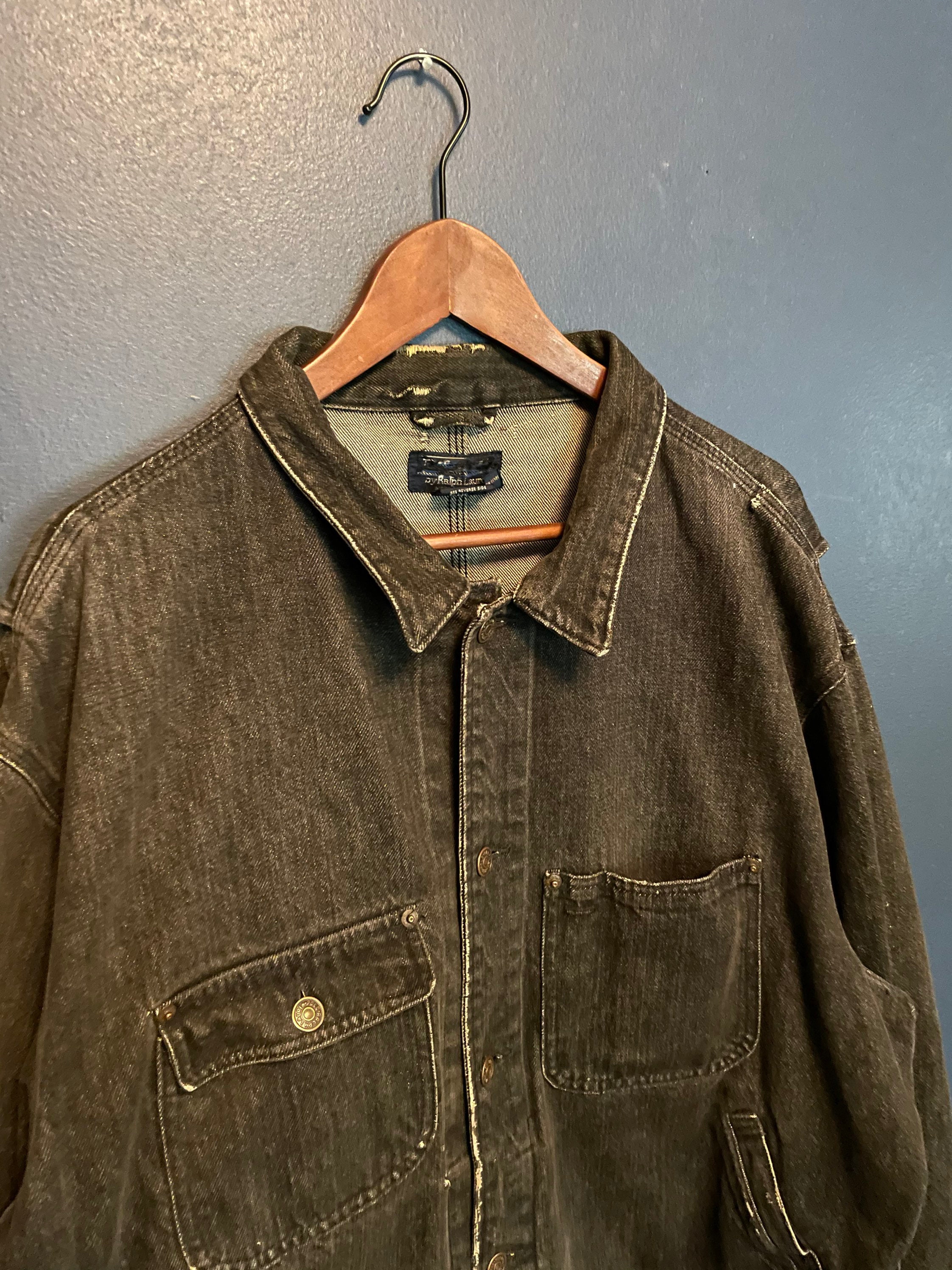 Polo Denim Jacket - Etsy