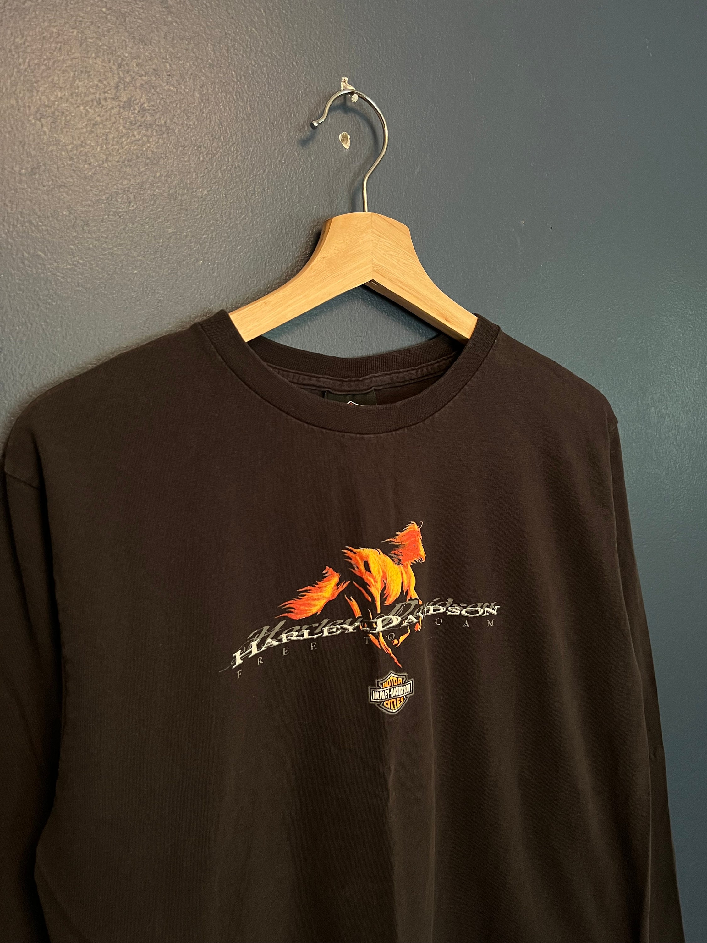 Vintage 90s IS Interstate Denim Flames Logo Jersey Shirt Skate Y2K Rave Men  Tank