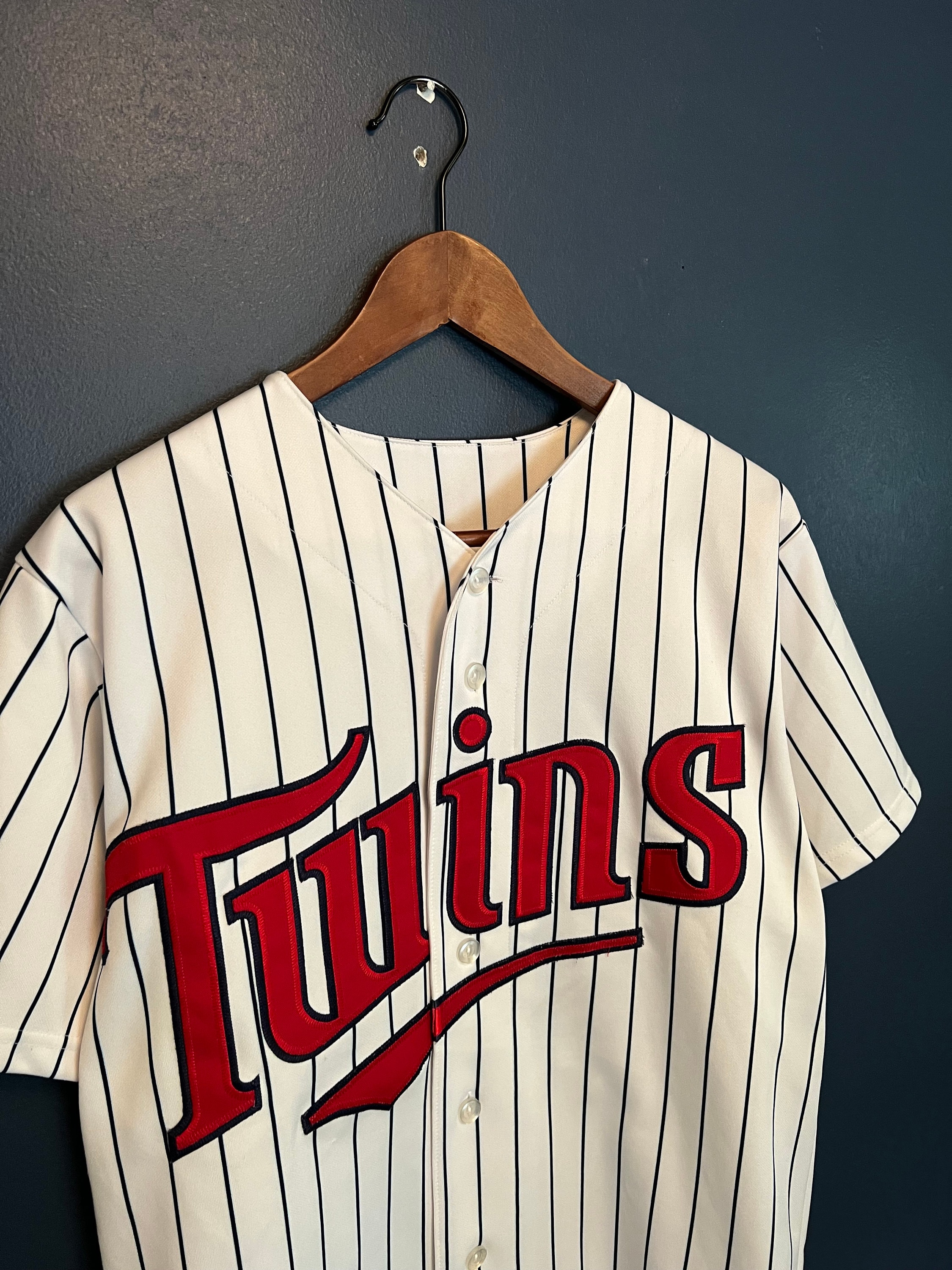 MLB Twins Jersey (Tags: Vtg, Vintage, Baseball, Hiphop, Rap