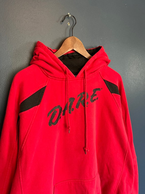 Vintage Y2K DARE Hoodie Size X Large