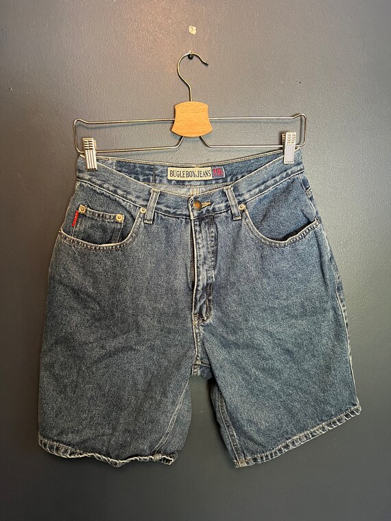 Vintage 90’s Bugle Boy 750 Denim Jean Jorts Size … - image 4