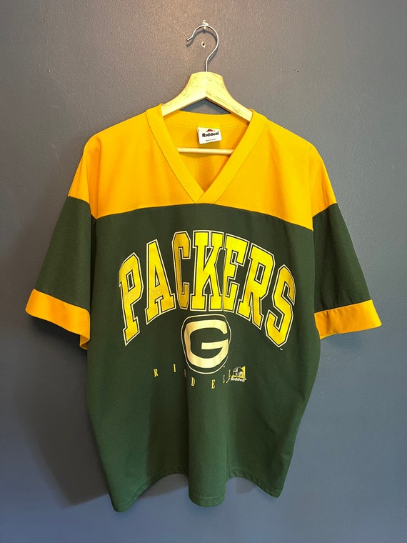 Vintage 90’s Riddell NFL Green Bay Packers Jersey… - image 4